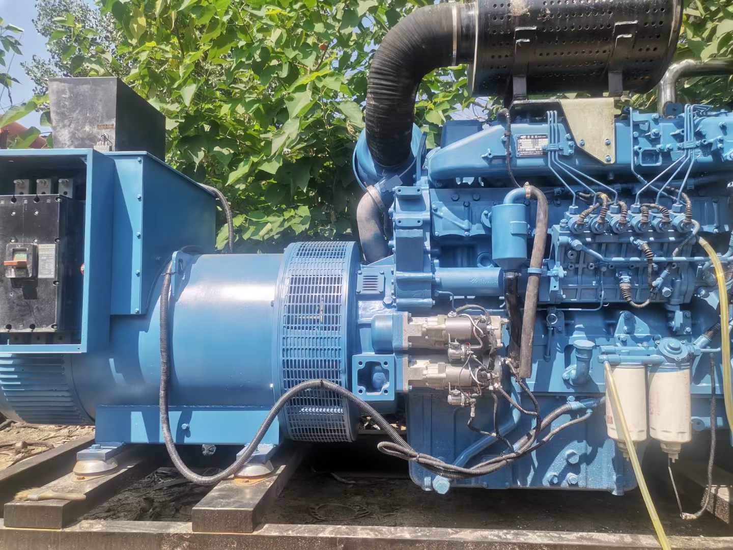 沙河口详细说明降低 800kW 柴油发电机输出电流波动的方法
