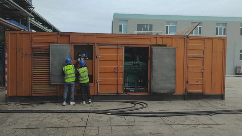 沙河口如何检查柴油发电机组的机油油位？